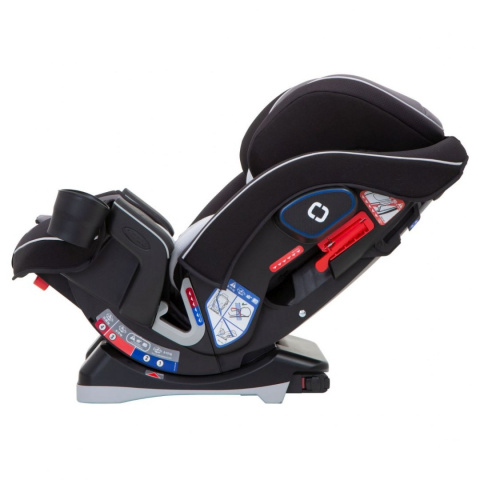GRACO SLIMFIT LX ISOFIX Fotelik samochodowy 0-36 kg Grupa 0+/1/2/3 - 429518 SLATE