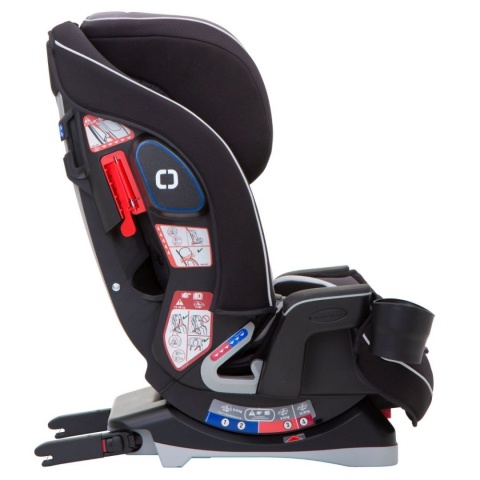 GRACO SLIMFIT LX ISOFIX Fotelik samochodowy 0-36 kg Grupa 0+/1/2/3 - 429518 SLATE