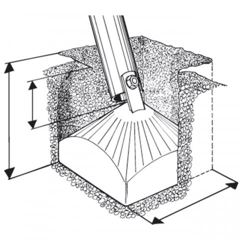 Huśtawka ogrodowa metalowa klasyczna pojedyncza Kettler