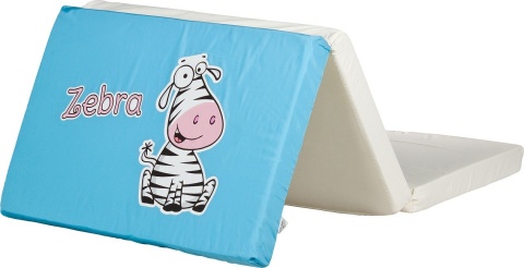 Materacyk Składany Turystyczny Safari 120x60 cm Caretero - Słonik Zielony