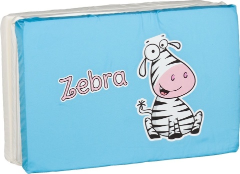 Materacyk Składany Turystyczny Safari 120x60 cm Caretero - Słonik Zielony