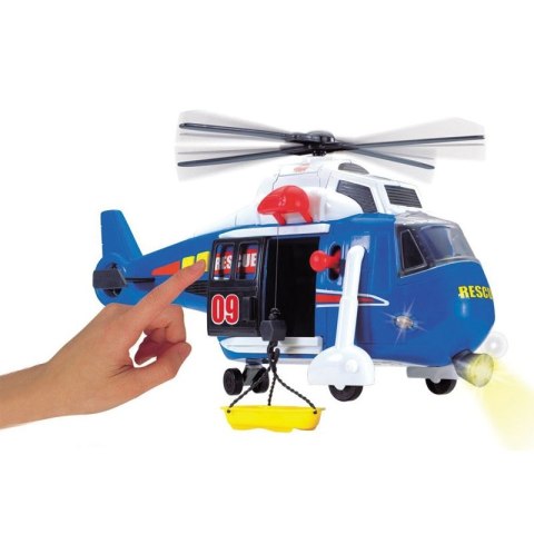Dickie SOS Helikopter Ratunkowy 41 cm Światło Dźwięk