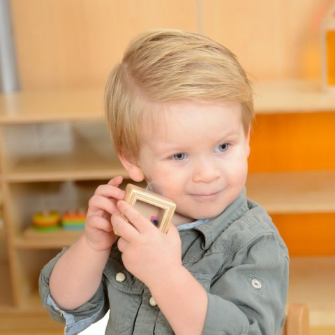 MASTERKIDZ Drewniany Sorter Sensoryczny Łączenie Dźwięków Montessori