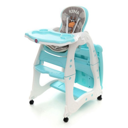 KENIA Coto Baby 2w1 stolik / krzesełko do karmienia - 23 MINT