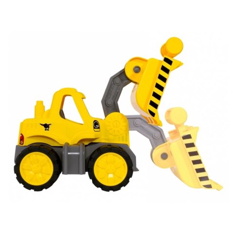 BIG Power Worker Ciężarówka Ładowarka samochód budowlany do przedszkola ciche koła
