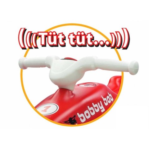 BIG Skuter Śnieżny Sanki Bobby-Bob Czerwone