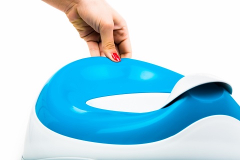 PottyPOD TT Squish Nocnik z miękka nakładką i wyjmowaną miseczką Prince Lionheart - 7481 galactic grey