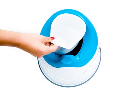 PottyPOD TT Squish Nocnik z miękka nakładką i wyjmowaną miseczką Prince Lionheart - 7481 galactic grey