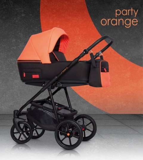 SWIFT NEON RIKO 2w1 wózek wielofunkcyjny - PARTY ORANGE