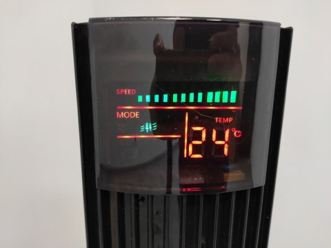 Wentylator Kolumnowy Vento 117 cm 45W z Pilotem Czarny