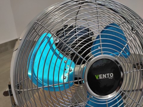 Wentylator Vento Cyrkulator Podłogowy 30 cm 55W Chromowany
