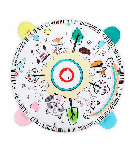 Paula Plus Lionelo interaktywna mata edukacyjna muzyka światła