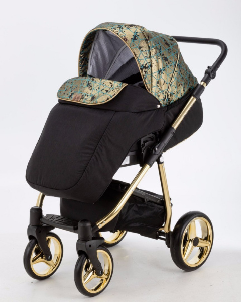 REGGIO Special Edition 2w1 Adamex wózek wielofunkcyjny Gold Y-835