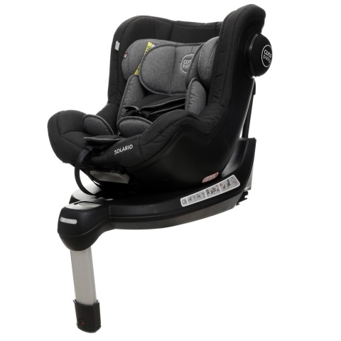 SOLARIO 360 Black Edition Coto Baby 0-18kg fotelik samochodowy - Black Melange