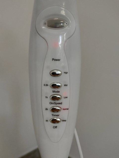 Wentylator Vento Podłogowy 40 cm 40W Biały z Pilotem