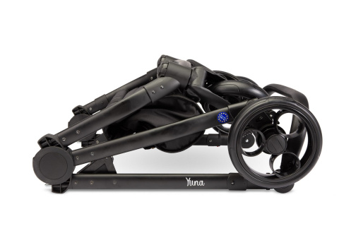 YUNA 3w1 Camini wózek dziecięcy z fotelikiem Musca 0m+ Polski Produkt - kolor Black