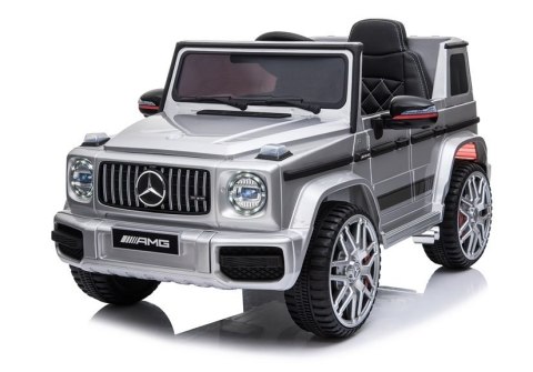 Auto na Akumulator Mercedes G63 AMG Srebrny Lakierowany BBH-002