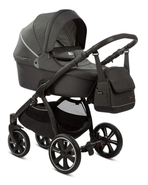 Fjordi New 2w1 NOORDI wózek wielofunkcyjny - 815 black