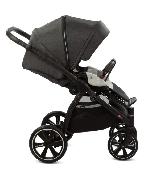 Fjordi New 2w1 NOORDI wózek wielofunkcyjny - 815 black