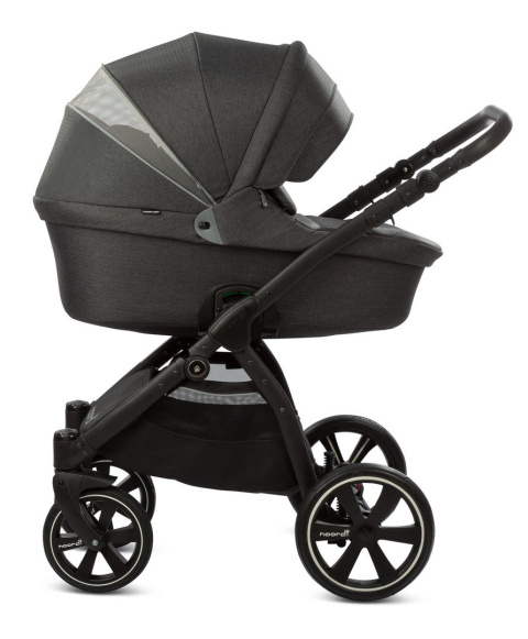 Fjordi New 2w1 NOORDI wózek wielofunkcyjny - 815 black