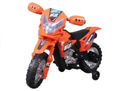 Motocykl na Akumulator Cross ZP3999A Pomarańczowy