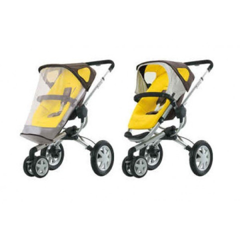 Quinny Buzz Season Set - 2-częściowy zestaw: moskitiera i osłona przeciwwiatrowa