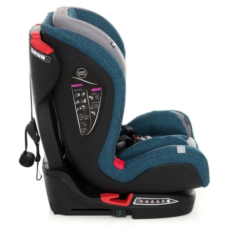 COMO Black Edition 9-36kg ISOFIX Coto Baby fotelik samochodowy - green melange