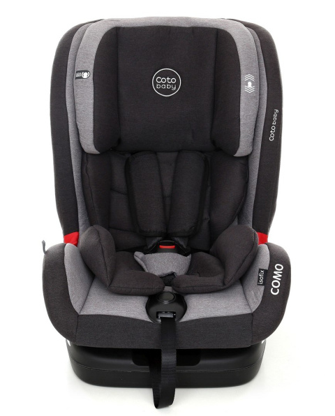 COMO Black Edition 9-36kg ISOFIX Coto Baby fotelik samochodowy - grey melange