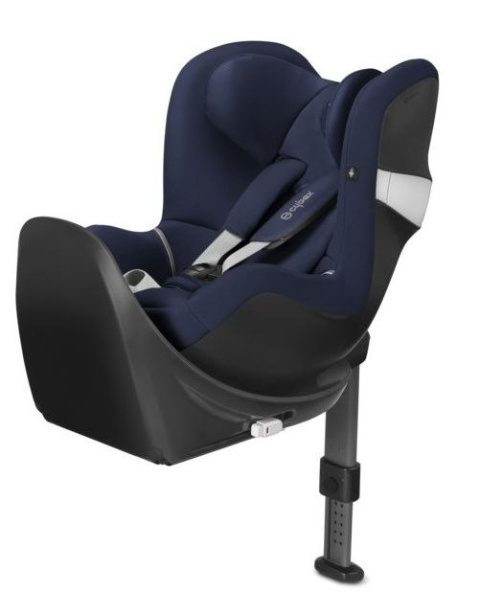 SIRONA M2 I-SIZE Cybex (bez bazy) fotelik tyłem od urodzenia do ok. 4 lat 105cm - 4*ADAC midnight blue