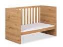AMELIA DĄB LitteSky by Klupś łóżeczko drewniane 120x60