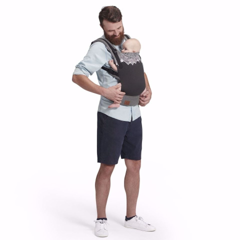 MILO Kinderkraft nosidełko dla dzieci od 3 m-cy do 20 kg - BLACK