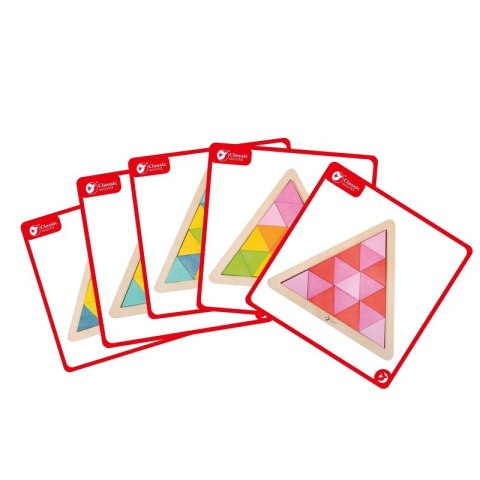 Układanka trójkąty Mozaika Klocki Classic World