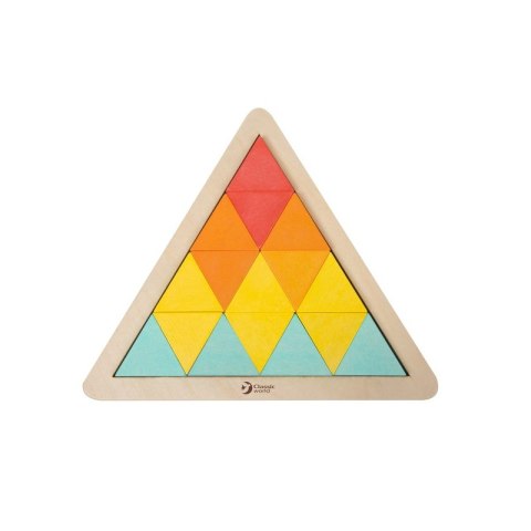 Układanka trójkąty Mozaika Klocki Classic World