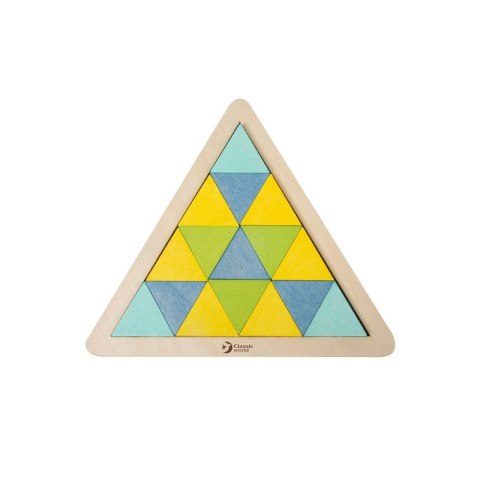 Układanka trójkąty Mozaika Klocki Classic World
