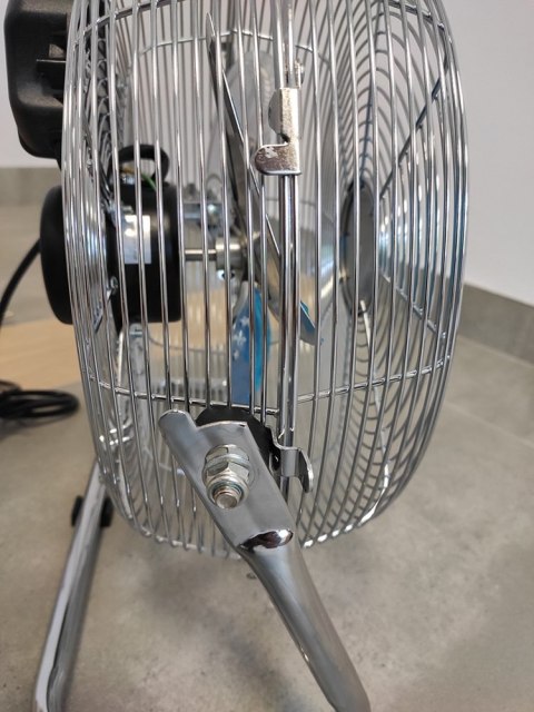 Wentylator Vento Cyrkulator Podłogowy 30 cm 55W Chromowany