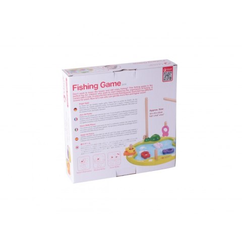 CLASSIC WORLD Drewniana Gra Łowienie Rybek 12 el.