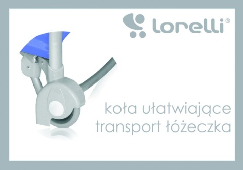 I'LOUNGE Bertoni Lorelli łóżeczko turystyczne 2 poziomy płozy