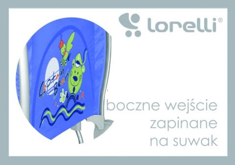 I'LOUNGE Bertoni Lorelli łóżeczko turystyczne 2 poziomy płozy