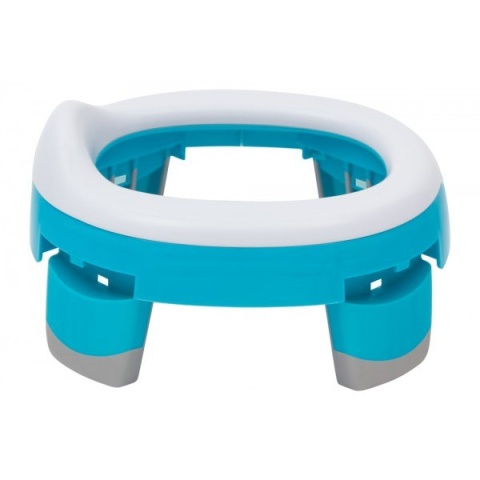 Handy Potty Nocnik turystyczny Nakładka na sedes - Niebieski