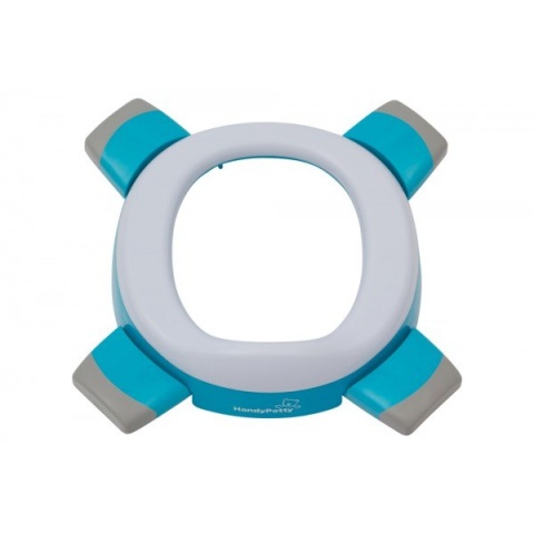 Handy Potty Nocnik turystyczny Nakładka na sedes - Niebieski