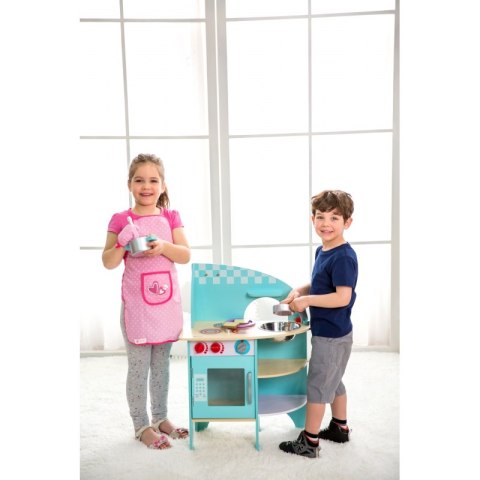 Kuchnia Dla Dzieci Drewniana Niebieska Classic World