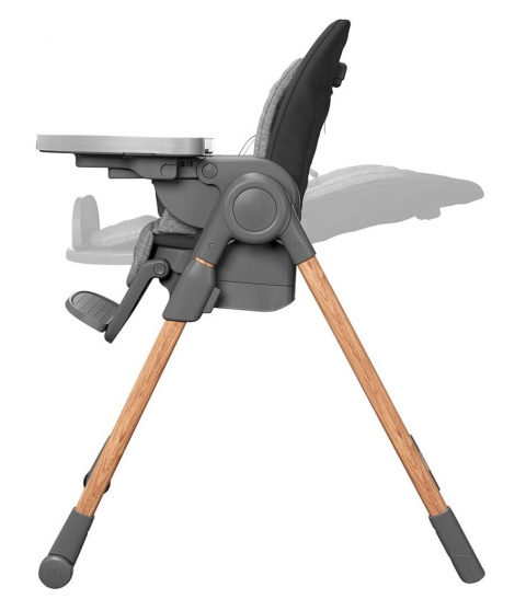 MINLA Maxi-Cosi Home regulowane krzesełko do karmienia - ESSENTIAL GRAPHITE
