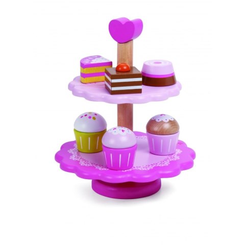 Drewniana Babeczka Stojak Na Babeczki Classic World