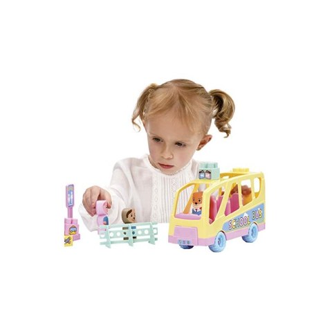 Ecoiffier Abrick Autobus szkolny z akcesoriami