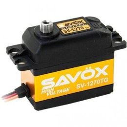 SAVOX bezrdzeniowe serwo cyfrowe - SV-1270TG (26kg/6.0V, 0.14sek/60*)