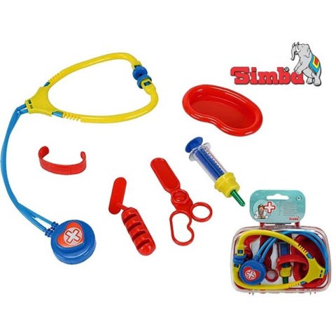 Simba Walizka Kuferek Lekarza Miseczka 6 Akcesoriów