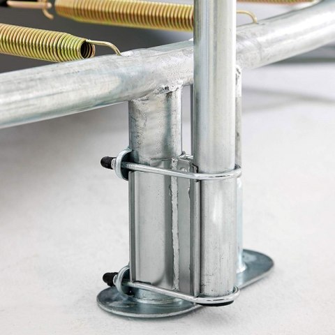 BERG Trampolina InGround Champion 270 cm Siatka Comfort Twinspring Gold + BIG Ogrodowa Fontanna Gratis