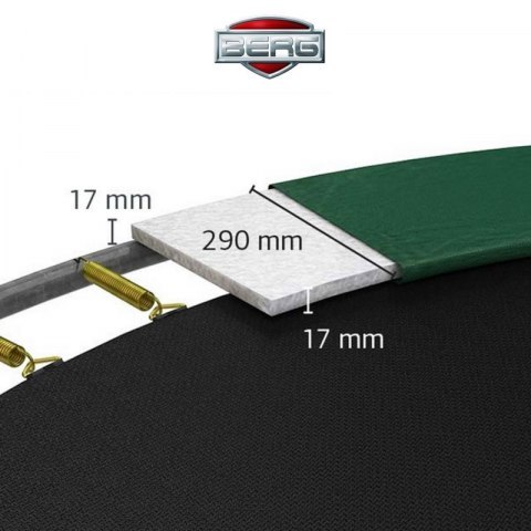 BERG Trampolina InGround Talent 180 cm z siatką Comfort + BIG Ogrodowa Fontanna GRATIS!