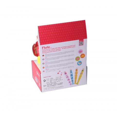 Classic World Kolorowy Drewniany Flet