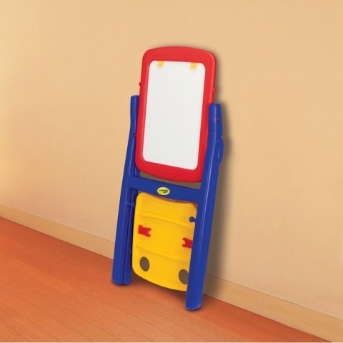 Obrotowa Tablica magnetyczna i kredowa Sztaluga 3w1 z akcesoriami Crayola +Zestaw Magnetycznych literek i cyferek Gratis